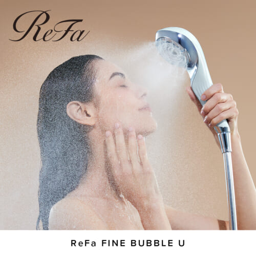 ReFa FINEBUBBLE Uのシャワーヘッドはエグゼクティブルームのみの仕様となります。