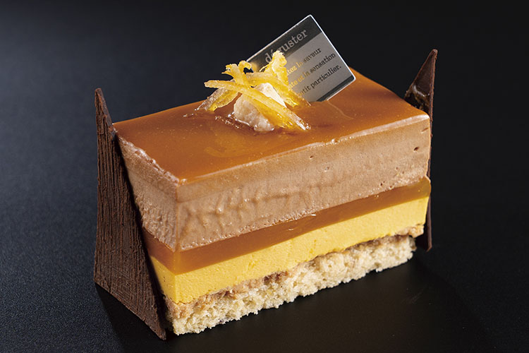 6 캐러멜 오렌지 무스