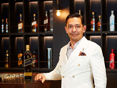 Diageo Japan Brand Ambassador 金子亜矢人ベンツェ氏