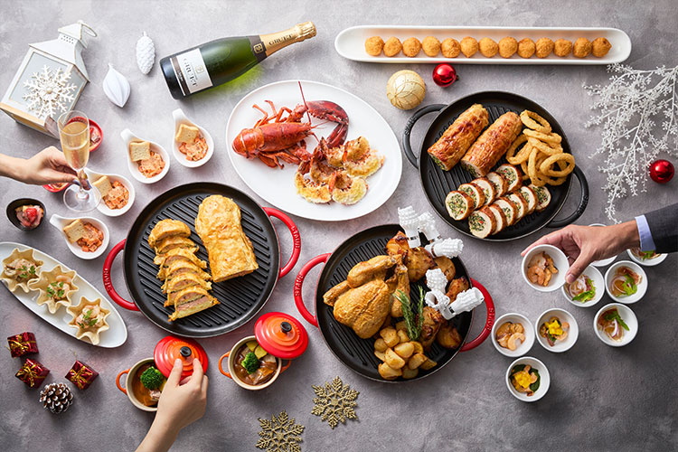 スーパーブッフェ＜グラスコート＞クリスマス特別ディナーブッフェ12/20～12/25