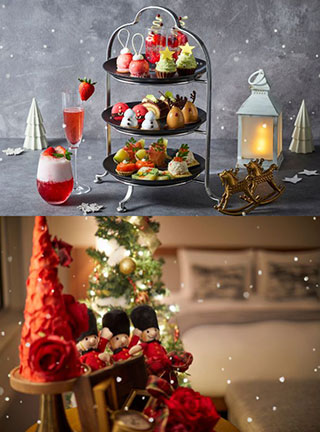 【1日3室限定】世界のChristmas Night × ホリデーハイティープラン