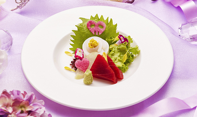 御造り二種盛り合せ