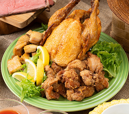 モチコチキンとフリフリチキン