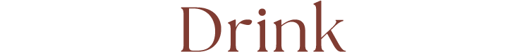 DRINK | ドリンクメニュー