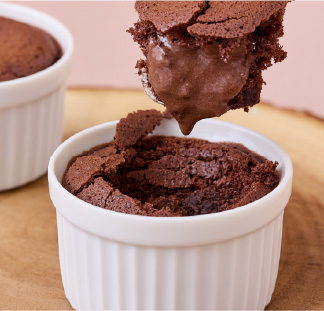 できたてマロンのフォンダンショコラ