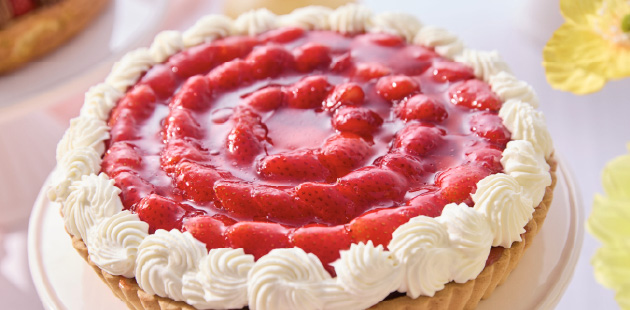 ストロベリーチョコレートタルト