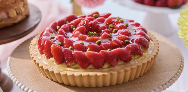 ストロベリーピスタチオタルト