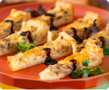 野菜のキッシュ生ハムとバルサミコソース