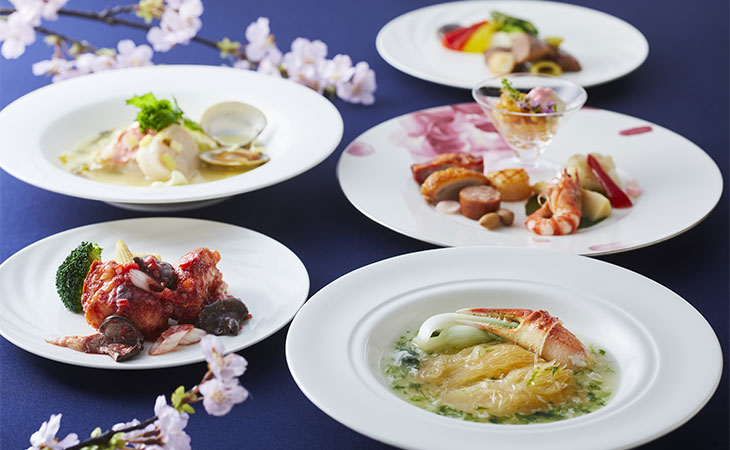 ディナーコース「桜輝」　20,000円