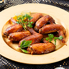 上様も食べたら止まらない!?手羽先の甘辛揚げ