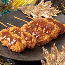 上様の郷愁!?味噌串カツ