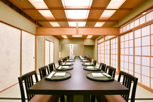 15階／日本料理＜みやま＞の和風個室「蒼樹庵」