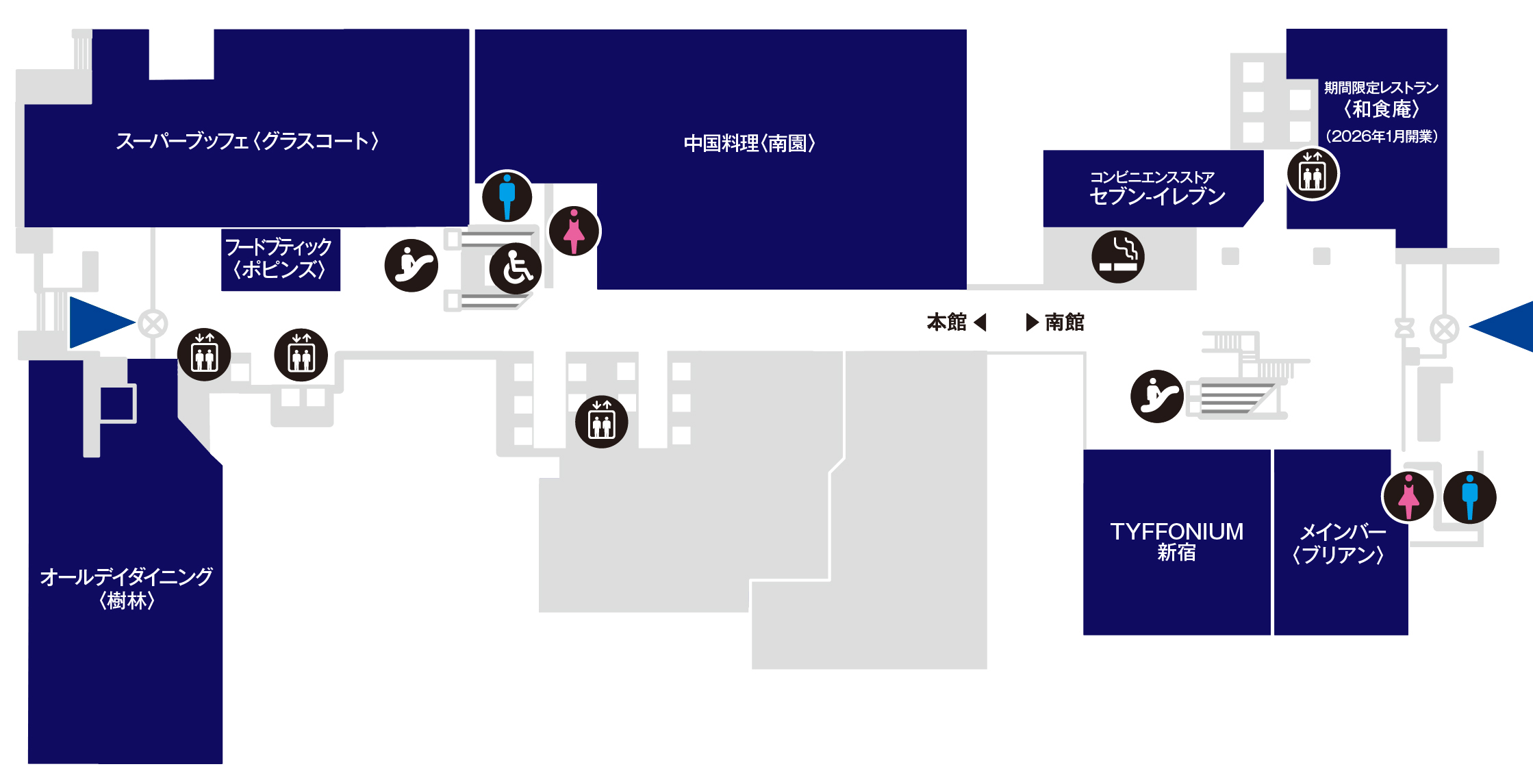 2階フロア平面図