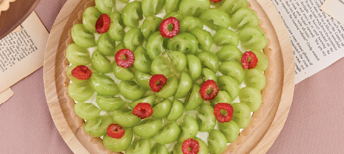 シャインマスカットのタルト