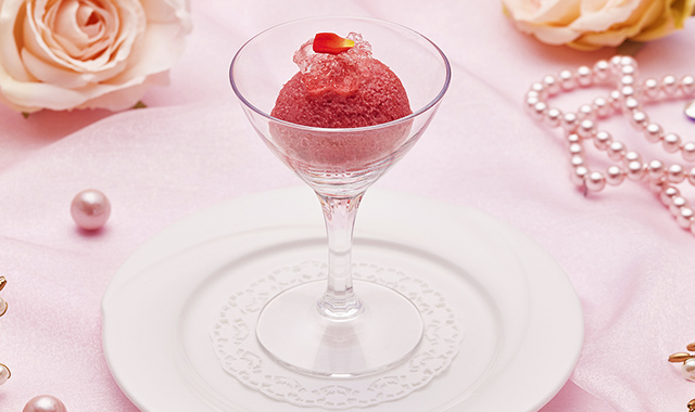 木いちごのシャーベット