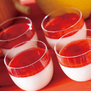 ストロベリーパンナコッタ