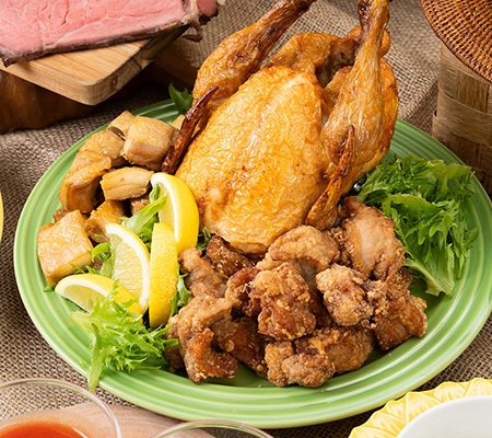 モチコチキンとフリフリチキン