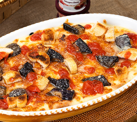 ナスのグラタン コルシカスタイル