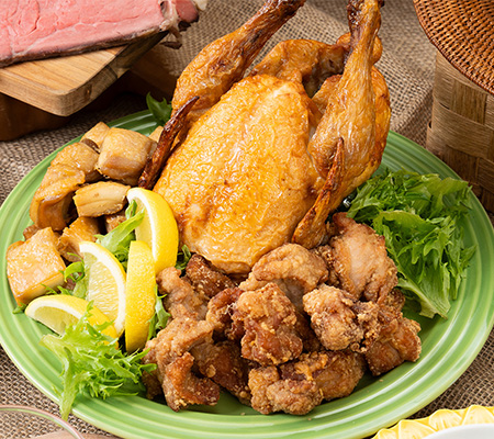 モチコチキンとフリフリチキン