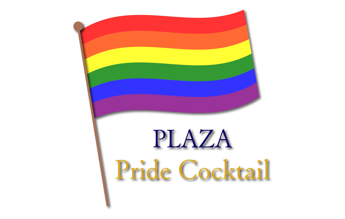 レインボーフラッグ「PLAZA Pride Cocktail」