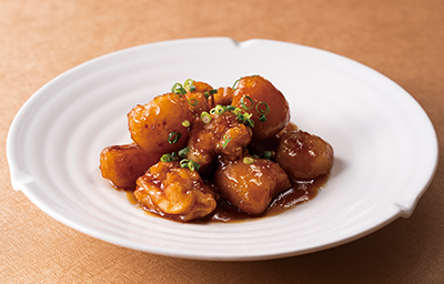 鶏と馬鈴薯の揚げころがし