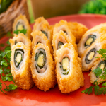 チキンチーズと大葉巻き