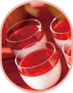 ストロベリーパンナコッタ