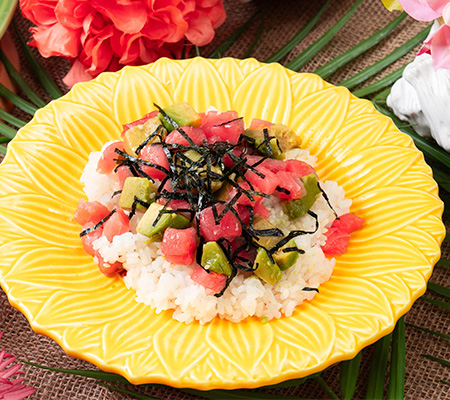 ハワイアンポキ ちらし寿司スタイル