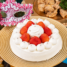 白い渚に恋するショートケーキ