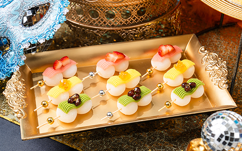 上様もお好き！？カラフル団子