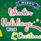 Happy Winter Holidays with L’Occitane